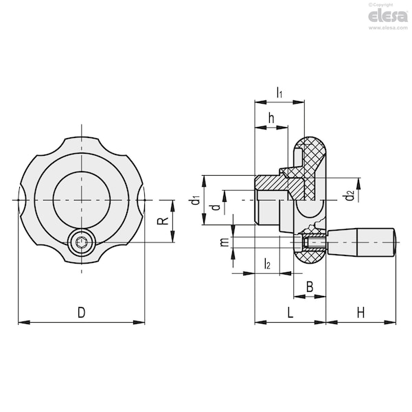 Control Handwheels, VL.140/100+I